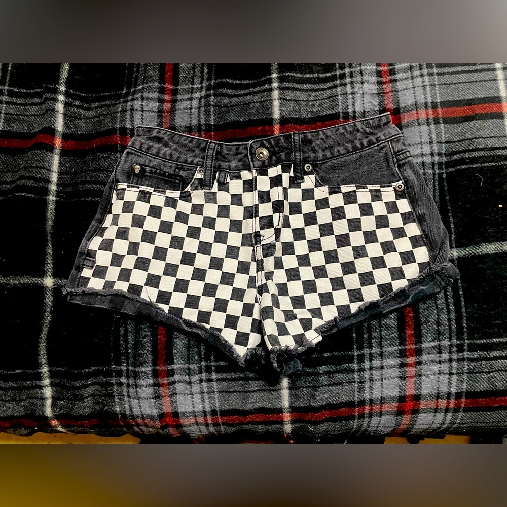 BlackHeart Checkered Shorts